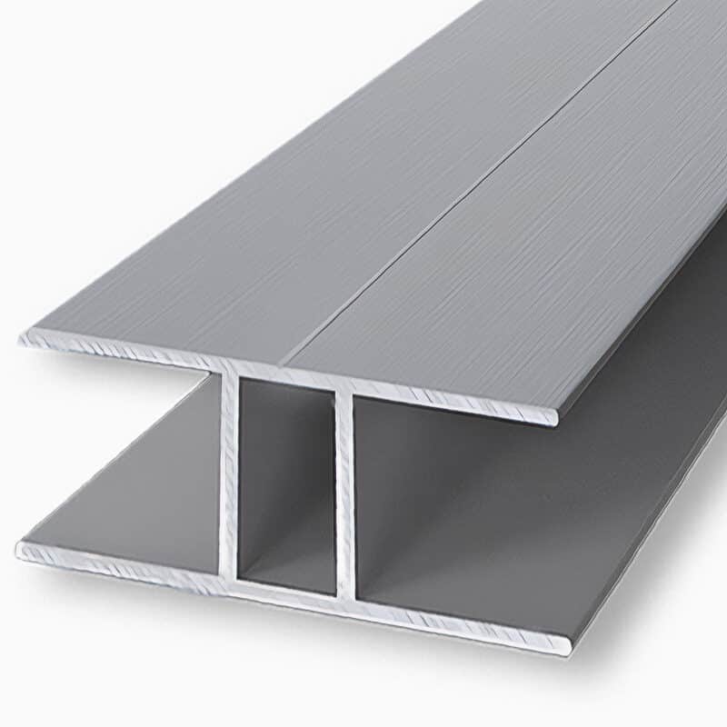 H-profiel aluminium voor 16mm kanaalplaten