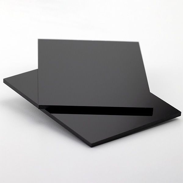 Acrylglas in zwart in verschillende formaten verkrijgbaar
