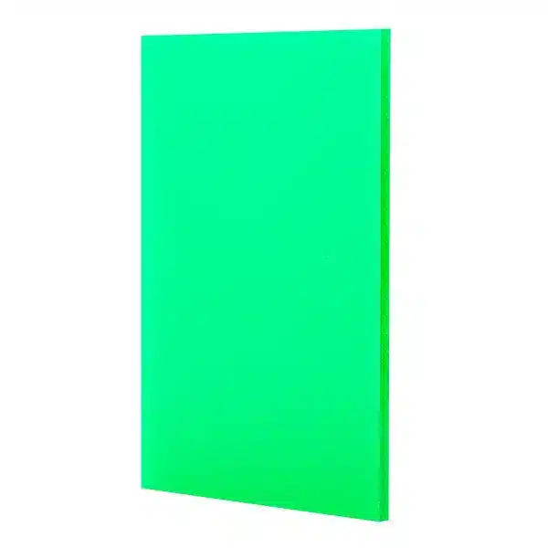 Plexiglas kiwi kleur mat product foto deglas GS acrylglas