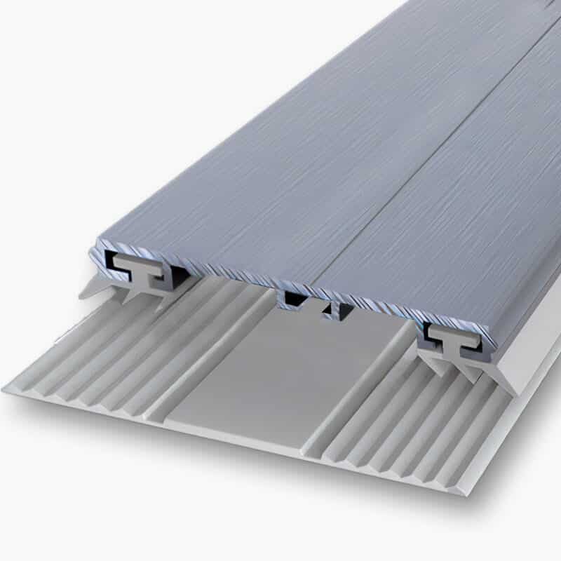 Universeel aluminium rubber doorschroefprofiel