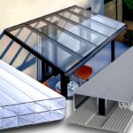 Overkapping van polycarbonaat daken als compleet bouwpakket
