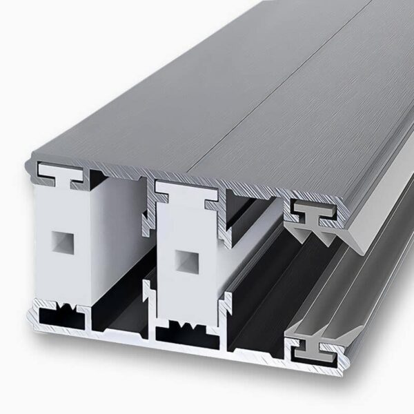 Rand aluminium thermo profiel 6 mm  ESG & VSG 6 mm