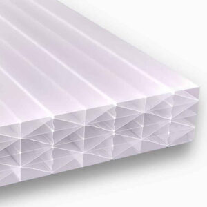 IQ Relax polycarbonaat kanaalplaten 25 mm opaal - EXOLON® UV 5M-structuur IQ-Relax