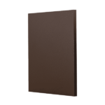 KRONOART® Premium Color HPL plaat in bruin – met UV bescherming - donkerbruin