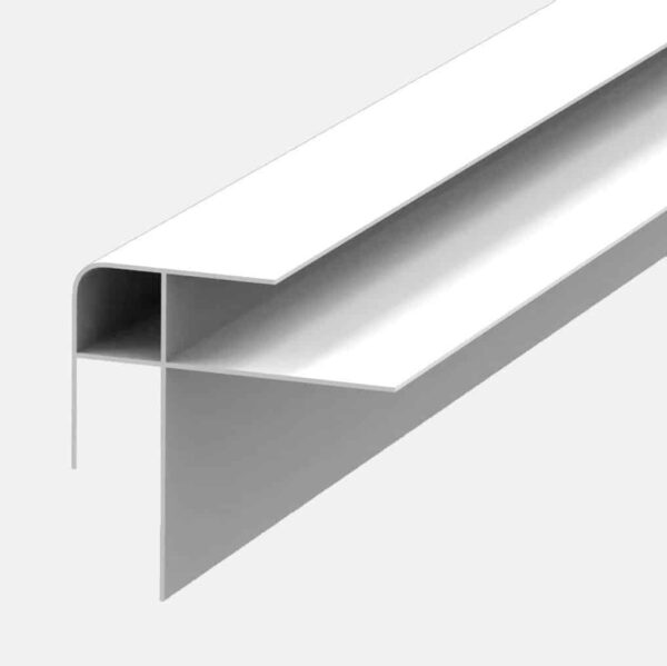 Hoek profiel voor PVC panelen 16/250 | wit | 6000 mm